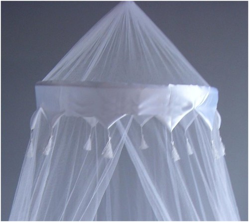 New white mosquito fly canopy - fly,