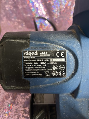 Scheppach cs55 1200w 160mm - 1200w,