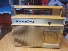 VINTAGE RADIO MODEL BAMBINO