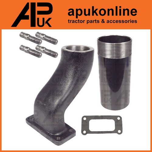 Exhaust elbow 115mm extension - exhaust,