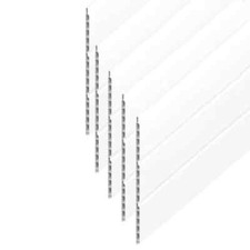 Hollow Soffit Board 5m x 300mm White PVC Plastic Ceiling Cladding 9 Length Pack
