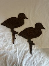 Pair Cast Iron Shooting