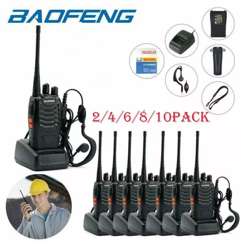 10x baofeng 88e pmr446mhz 2 - 10x,