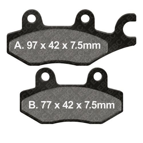 Pair pads ebc fa165tt - pair,