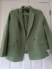 ASOS Design Blazer Green Size