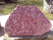 beautiful thulite sculpture ground Norway Leksvik 2.8kg xxl
