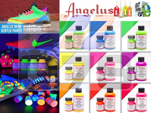 Angelus neon acrylic leather - angelus,