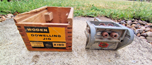 Woden dowelling jig wooden - dowelling,