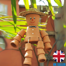 Terracotta Flower Pot Man
