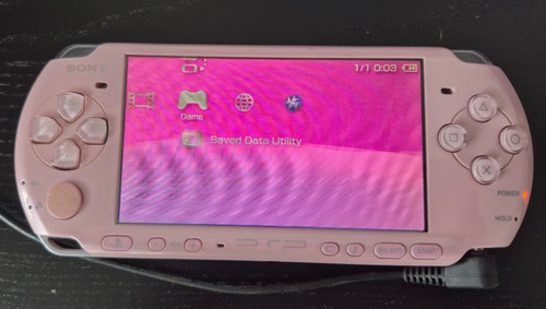 Sony psp 3000 blossom pink - sony,