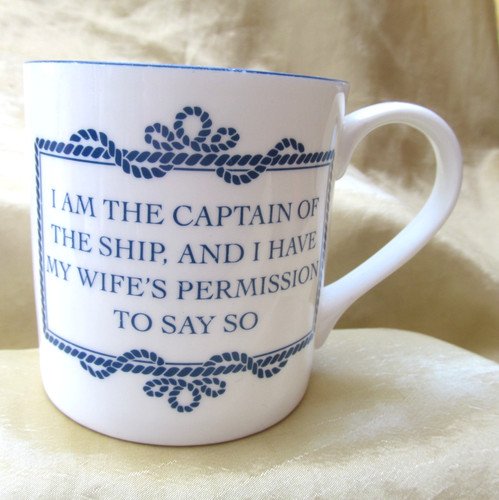 Nauticalia fine bone mug - nauticalia,