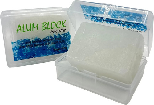 Natural alum block 100g - alum,
