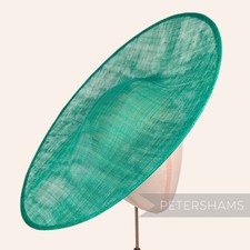 'Catherine' XL Sloped Sinamay