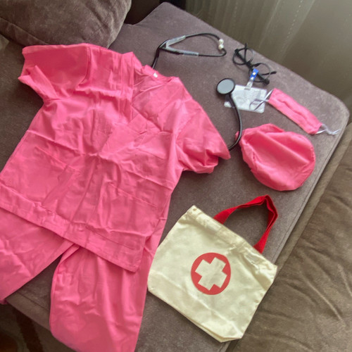 Pink doctor nurse theatre - doctor,