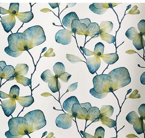 Harlequin green floral - green,