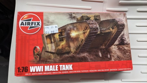 Airfix ww1 male tank - ww1,