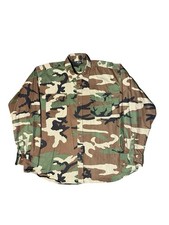 Vintage Mil-Tec Long Sleeve Military Uniform Shirt - Size: 3XL