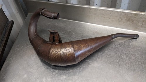 Derbi senda exhaust downpipe - derbi,