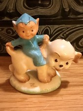 Shelley China Boo Boo Fairy And Mushroom Figurine Mabel Lucie Attwell England! 