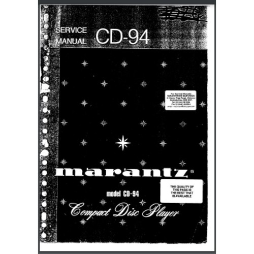 Marantz compact owners - marantz,