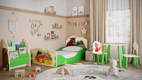 Licensed gruffalo toddler bed - licensed,