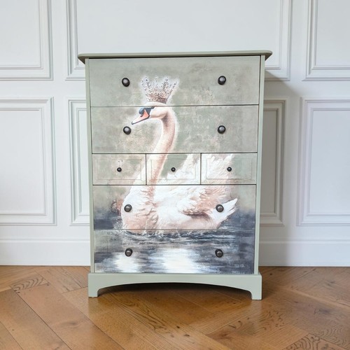 Stag chest drawers tallboy - stag,