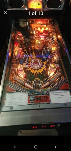 Laser war pinball working - pinball,