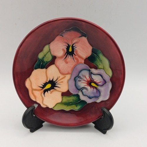Moorcroft pansy pattern - moorcroft,