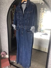 Zara Denim Jumpsuit This Season Size Large