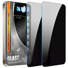 Premium Privacy Full Cover Screen Protector for iPhone 16 15 14 13 12 11 Pro Max
