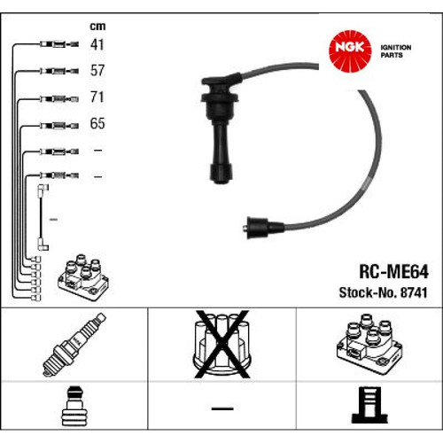 Ignition cable kit - cable, 8741