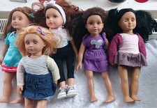 Joblot of Dolls Design A Friend Chad Valley Etc See Description