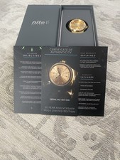 Nite MX10 10th Anniversary Special Edition 007/100 Limited Edition Brand New