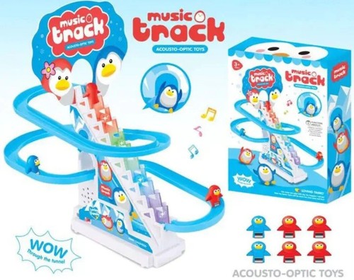 Penguin race game toy playful - toy,