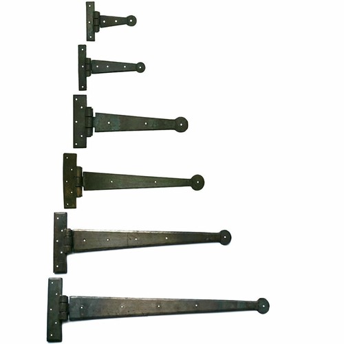 Pair hand forged blacksmith - of,