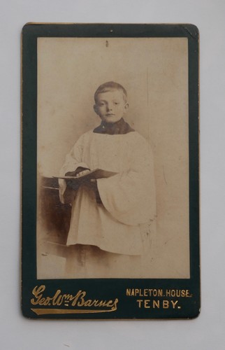 Cdv choirboy in - cdv,
