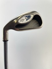 Callaway Hawk Eye 6 Iron Firm Flex Graphite /Left Handed /New Grip /28066