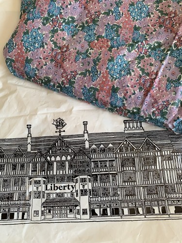Vintage liberty floral fabric - vintage,