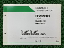 RV200 VanVan 200 Parts List