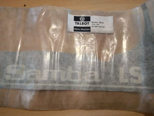 Talbot samba sticker - ls,