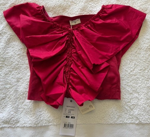 Monnalisa ruffled top - monnalisa,