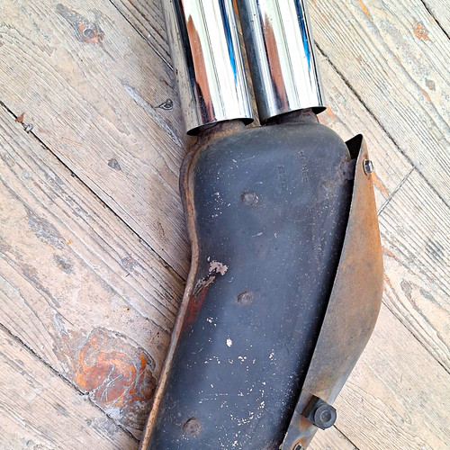 Honda xl650v transalp exhaust - honda,
