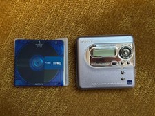 Sony MZ-NH600 Hi-MD Minidisc Player & Recorder, 1 Hi-MD disc included