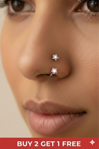 Surgical steel 8mm star - 8mm,