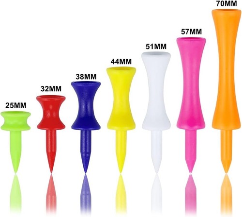 Plastic castle golf tees - tees,