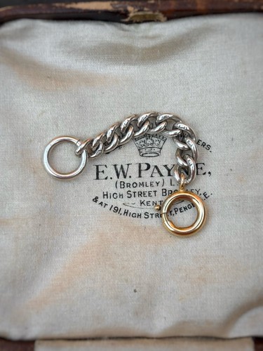 Antique sterling silver albert - sterling,
