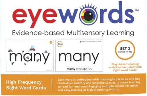 Multisensory sight word cards - sight,