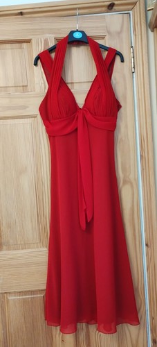 Red gina bacconi dress size - size, 12