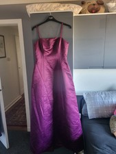 bridesmaid dress size 14 wine
