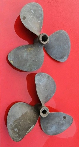 2pcs bronze boat propeller 3 - 2pcs,